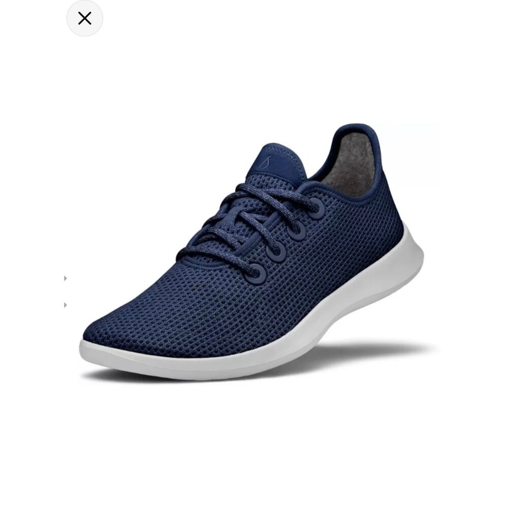 Allbirds TR Tree Runners Comfort Running Shoes Sneaker Blue Mens Size 13.5